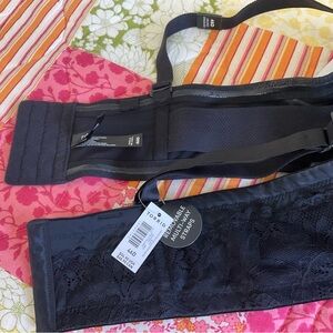 torrid Black Strapless Bustier Bra with Removable Strap
